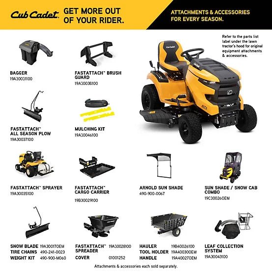 Cub Cadet 46 in. 23 HP Gas-Powered Enduro Series Riding Lawn Mower - Image 6
