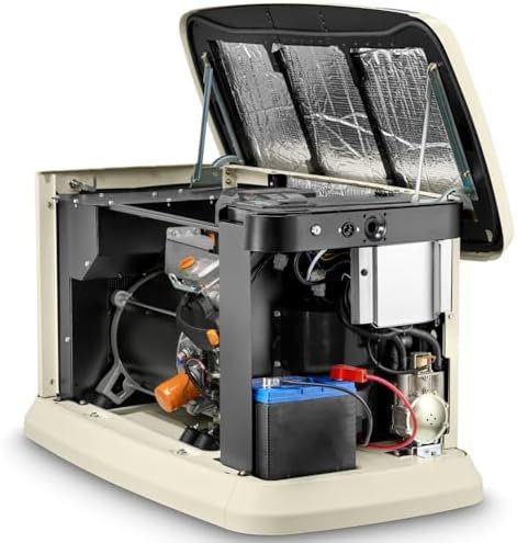 Generac Guardian 22kW Home Standby Generator with 200 Amp Transfer Switch, Durable All Aluminum, WiFi Enabled with G-Force Engine, Easy to Use, Whole House Power Backup, Smart Outage Solution – Bisque - Image 4
