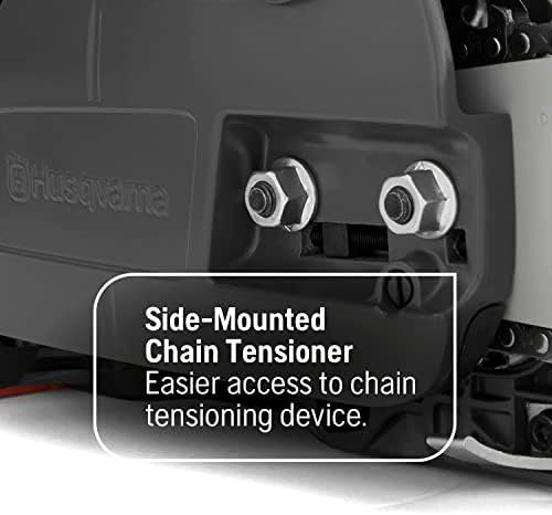 Husqvarna 460 Rancher Gas Powered Chainsaw, 60.3-cc 3.6-HP, 2-Cycle X-Torq Engine, 24 Inch Chainsaw with Automatic Adjustable Oil Pump, For Wood Cutting, Tree Trimming and Land Clearing - Image 7