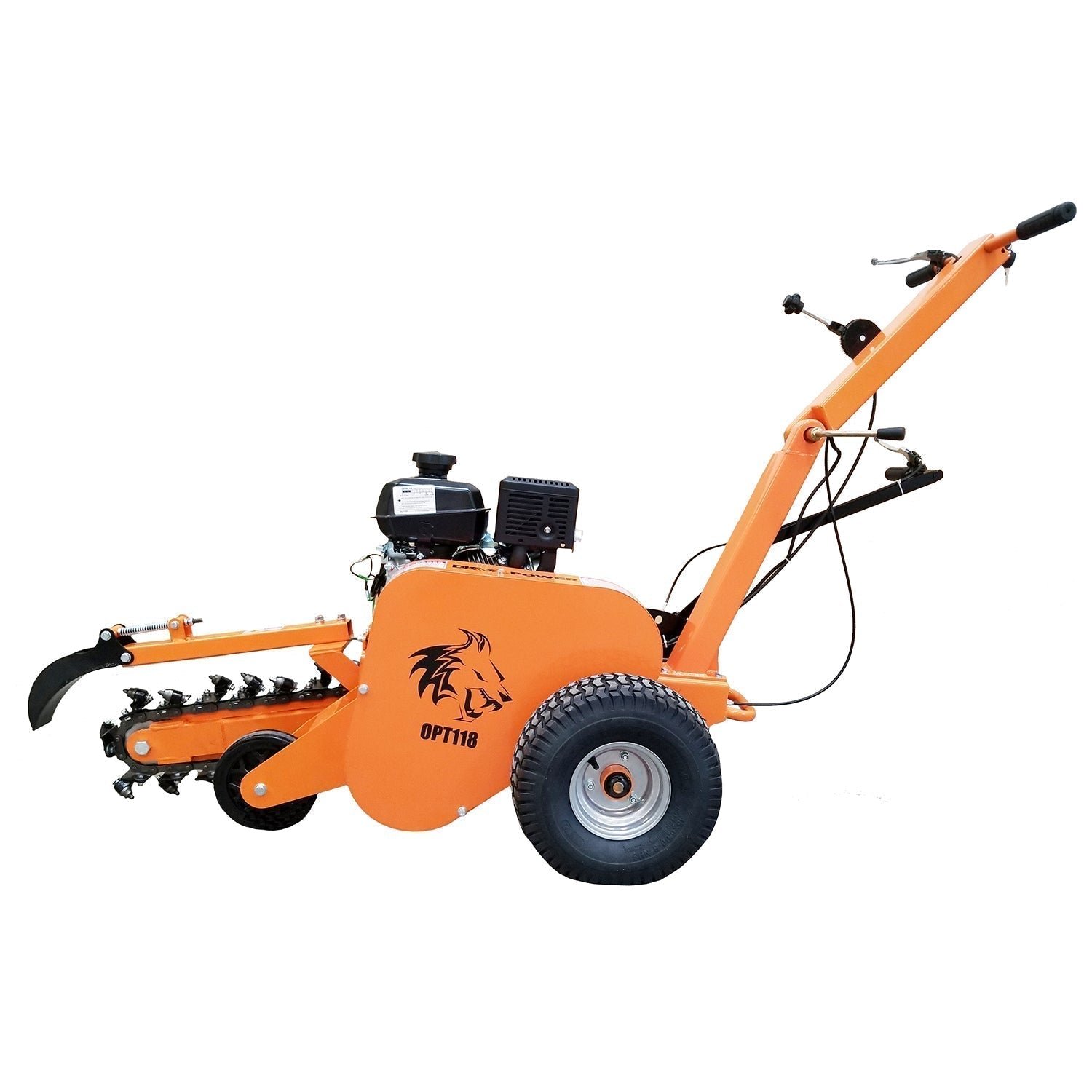 Detail K2 18 Inch 7 HP Trencher – OPT118 - Image 2