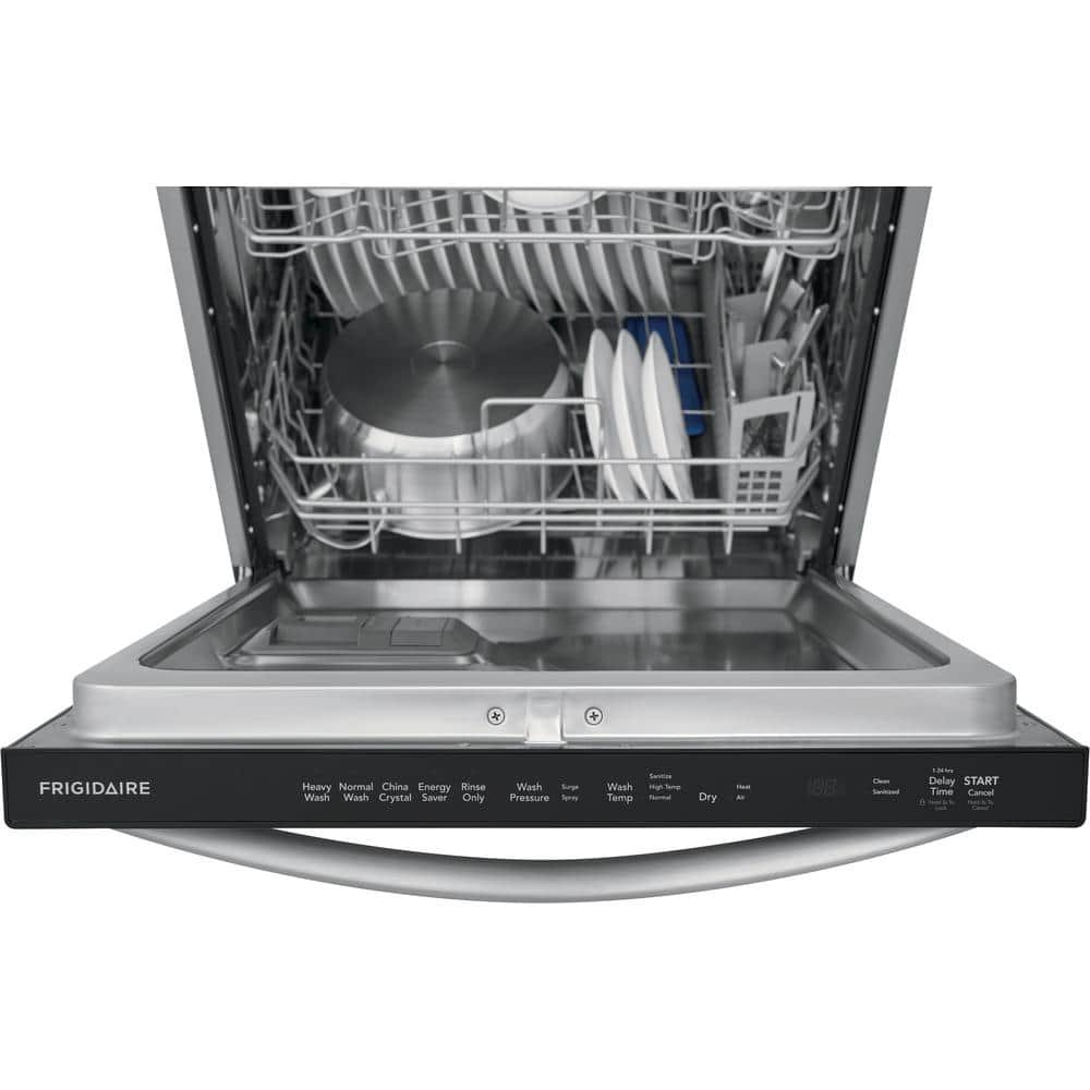 Frigidaire 24 in. Stainless Steel Top Control Built-In Tall Tub Dishwasher with Stainless Steel Tub and 3rd Level Rack, 49 dBA - Image 5